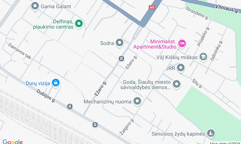 Telšių amfiteatras žemėlapis