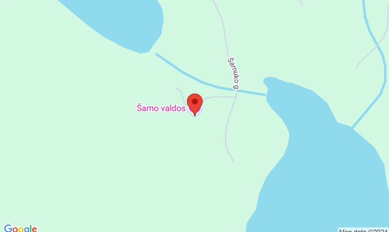 Sodyba "Šamo valdos", Trakų raj. žemėlapis