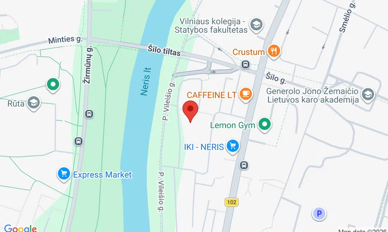 Meno erdvės VILEIŠIO18 žemėlapis