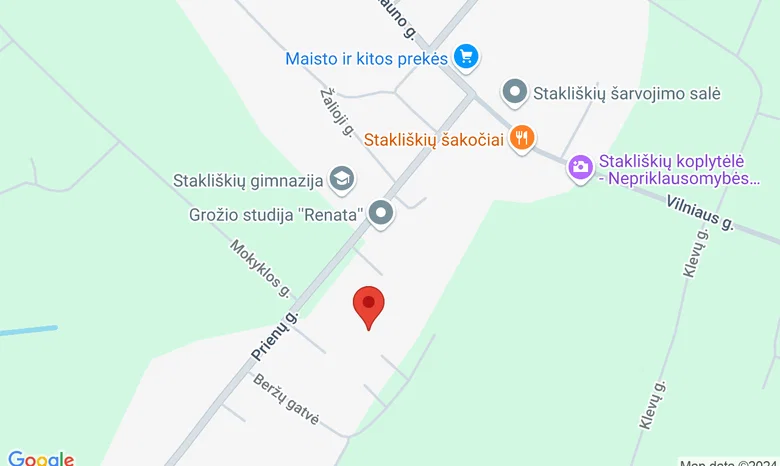 Stakliškių kultūros ir laisvalaikio centras žemėlapis