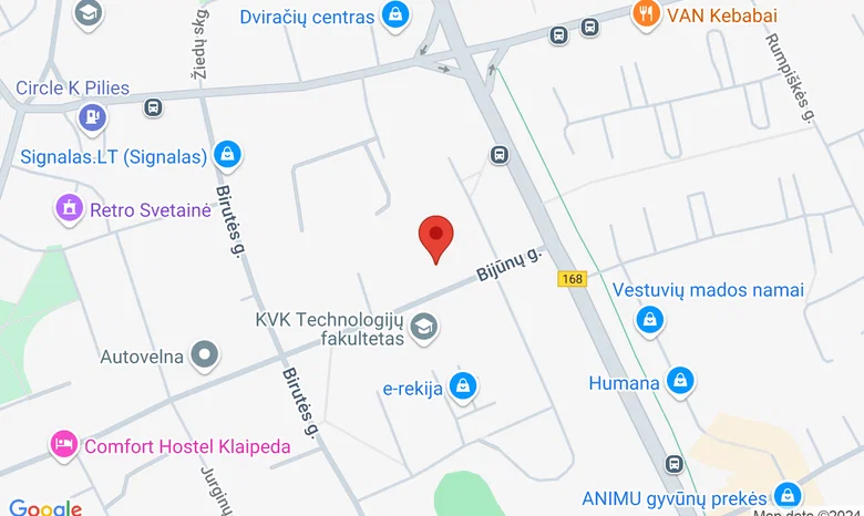 KU JTGMF Aktų salė žemėlapis