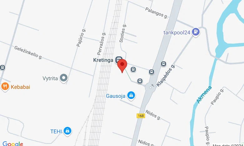 Kretinga, Stoties g. 4 žemėlapis