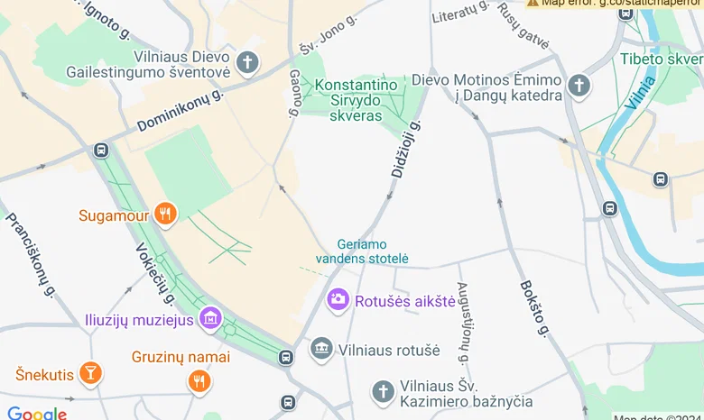 Studija Kūrybai žemėlapis