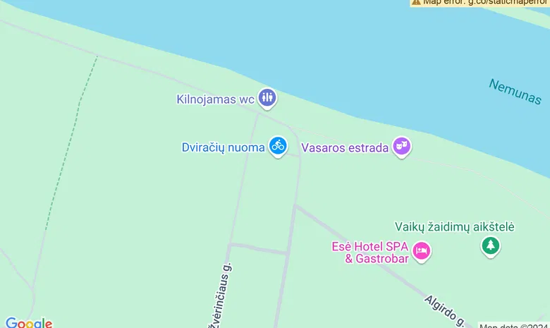 Pušyno gatvės automobilių stovėjimo aikštelė žemėlapis
