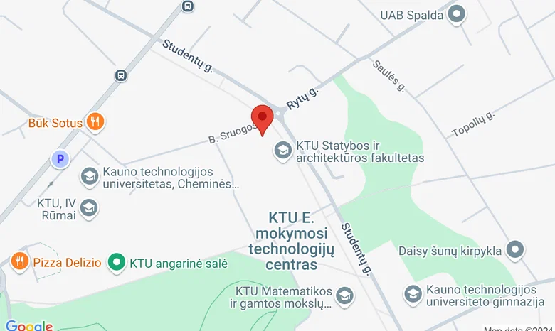 KTU biblioteka, Studentų g. 48 žemėlapis