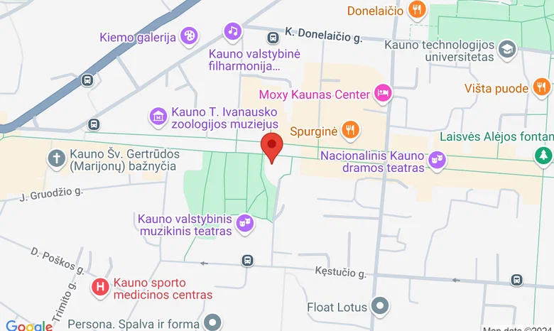 Caffeine LT, Laisvės al. 89, Kaunas žemėlapis
