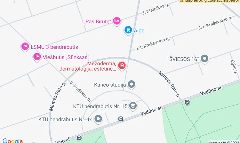 Vaikų laisvalaikio ir užimtumo studija"Jūsų charizma" žemėlapis