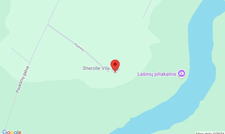 Vila Sherolle žemėlapis