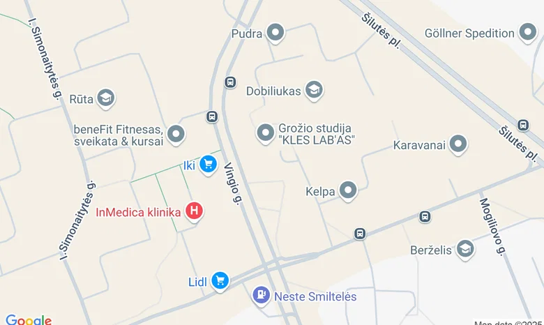 Vingio biblioteka / Klaipėdos miesto savivaldybės Imanuelio Kanto viešoji biblioteka žemėlapis