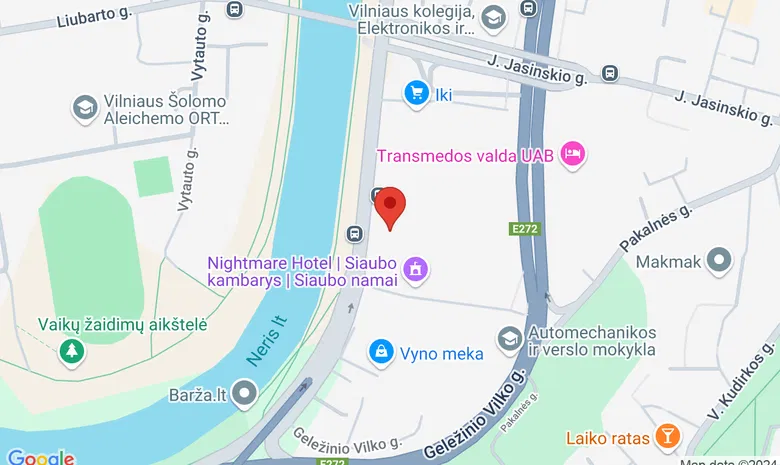 Sushi Express (Jasinskio g.) žemėlapis