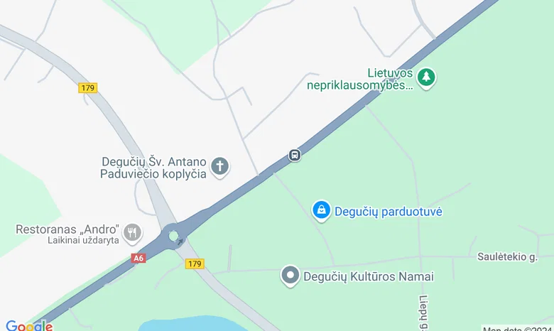 Degučių pažintinis takas (Zarasų r.)  žemėlapis