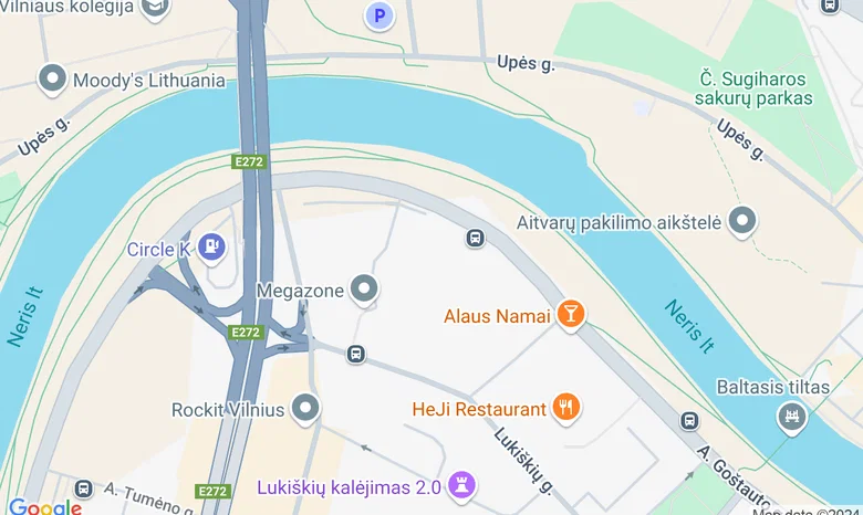 Ideas Block kūrybinė erdvė Kompresorinė žemėlapis