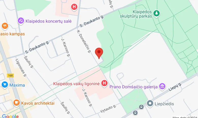 Klaipėda, K.Donelaičio g. 8 žemėlapis
