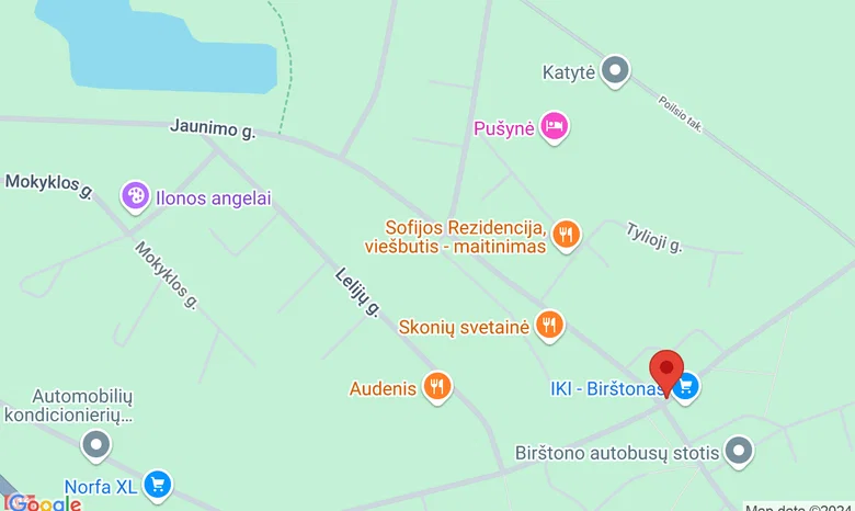 Birštono atvira jaunimo erdvė   žemėlapis