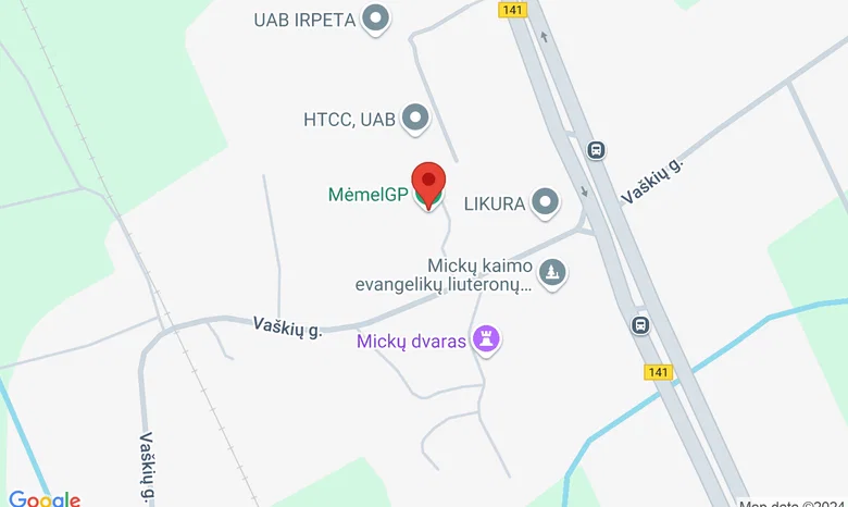 MėmelGP kartodromas žemėlapis