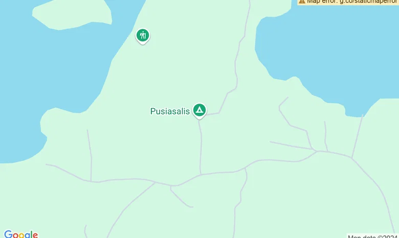 Pusiasalis žemėlapis