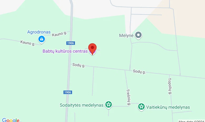 Babtų kultūros centras žemėlapis