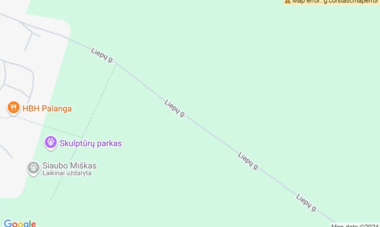 Miškas Park žemėlapis
