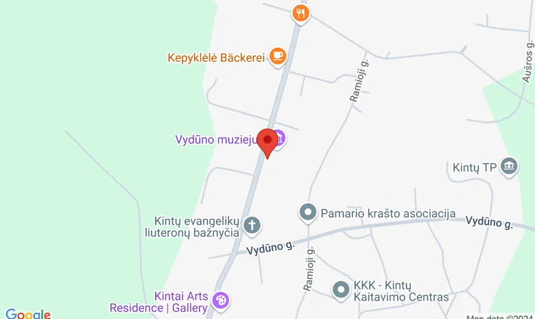 Kintų „Vėtrungės“ stovykla, LT-99358, Kintai, Lietuva žemėlapis