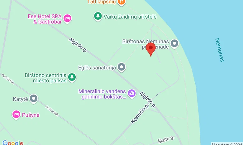 Saulės terasa  žemėlapis