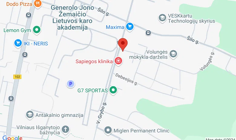 Studija 365 žemėlapis