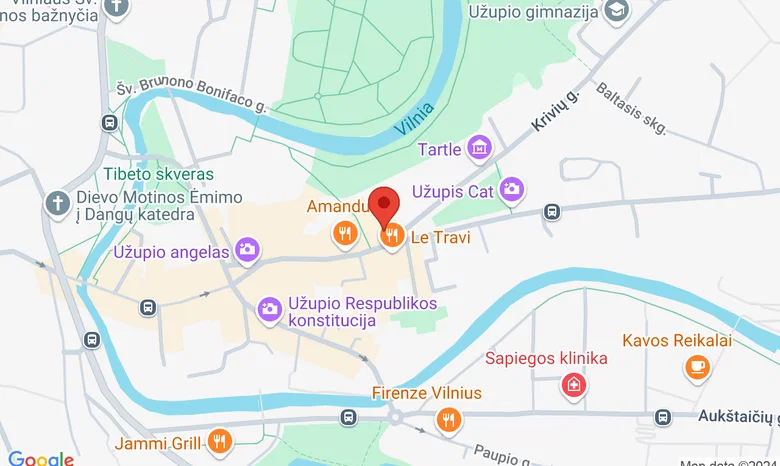 TUMO galerija | TUMO gallery žemėlapis
