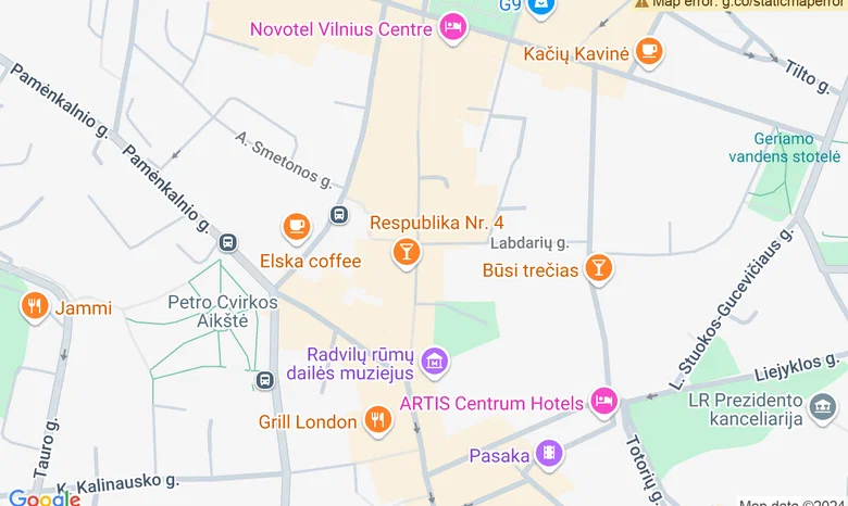 I.Luckevičiaus Muziejus žemėlapis