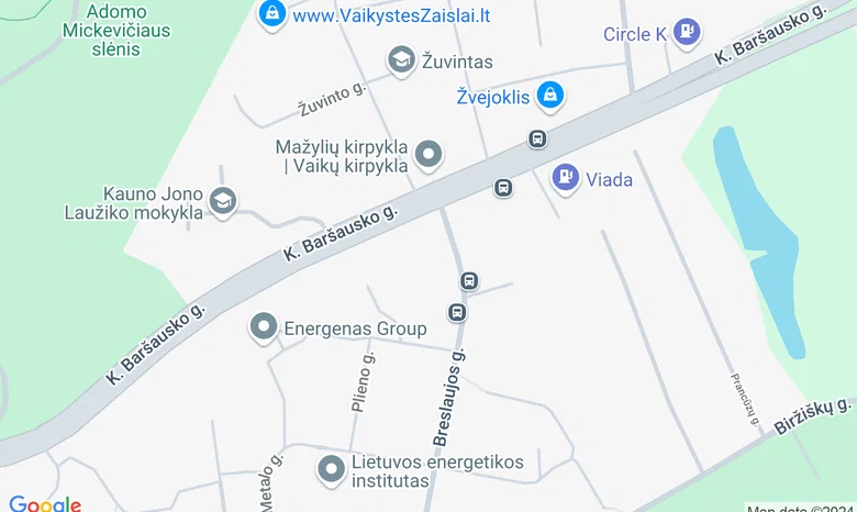 Kaunas Makerspace žemėlapis