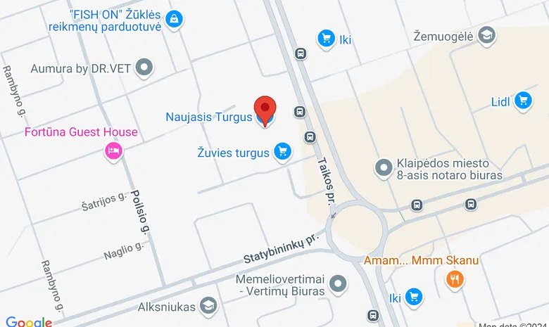 Naujasis turgus žemėlapis