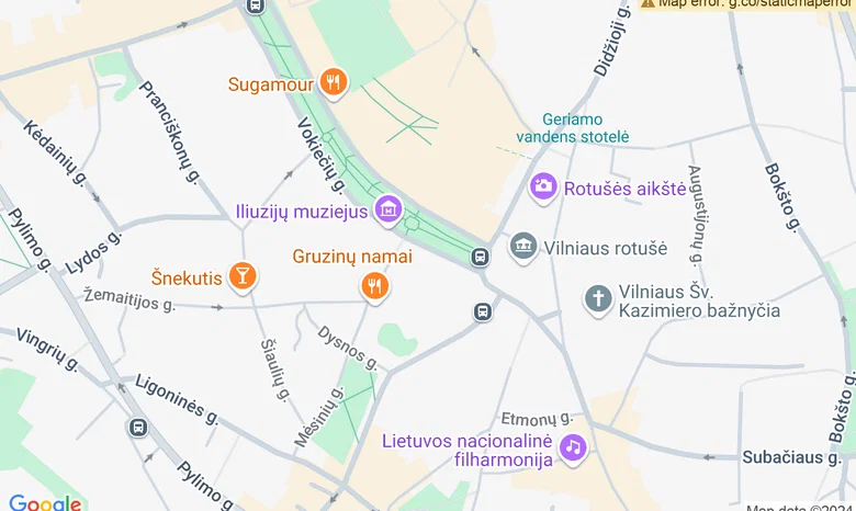 LDS projektų erdvė žemėlapis