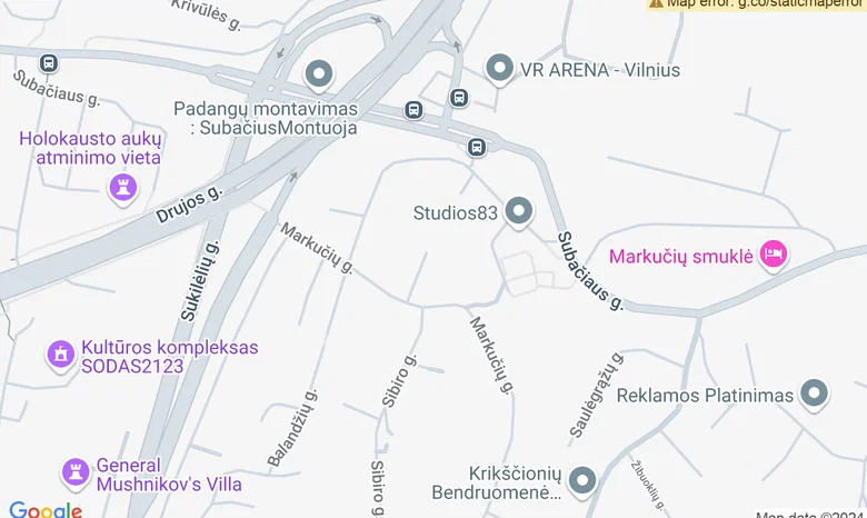 Legendų namai žemėlapis