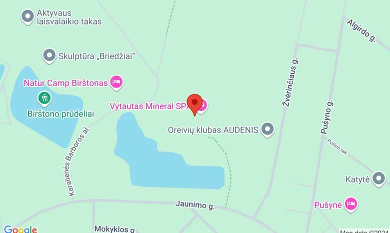 EGO SPA viešbutis žemėlapis
