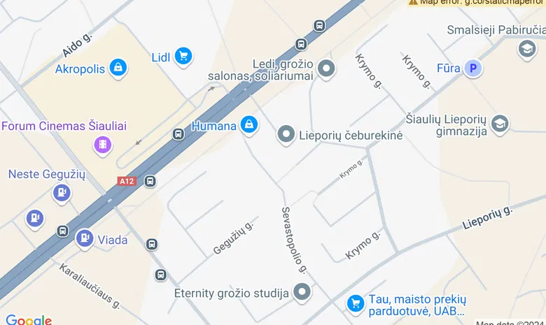 Komandos paskirstomos po barus žemėlapis