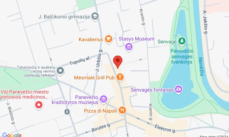 Respublikos g. 38, Cosmo Lounge  žemėlapis