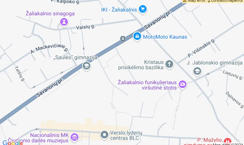 Venera CLUB žemėlapis