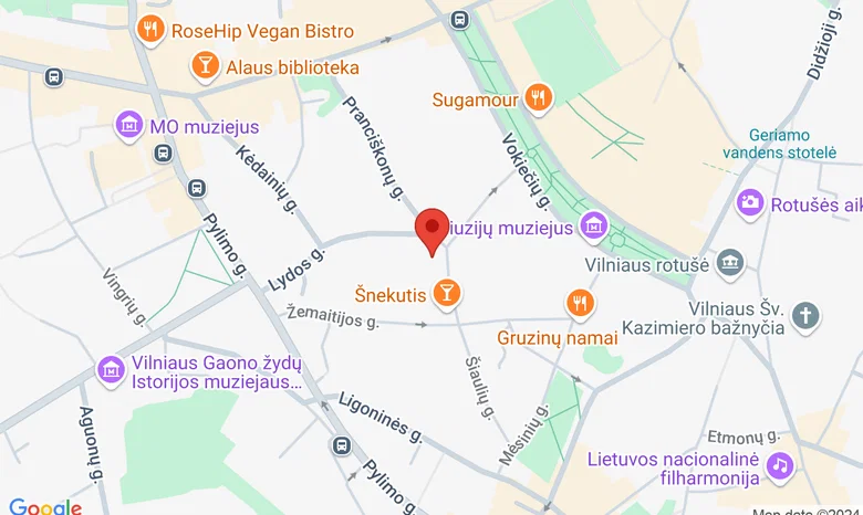 Šv. Mikalojaus g. 11, Vilnius žemėlapis