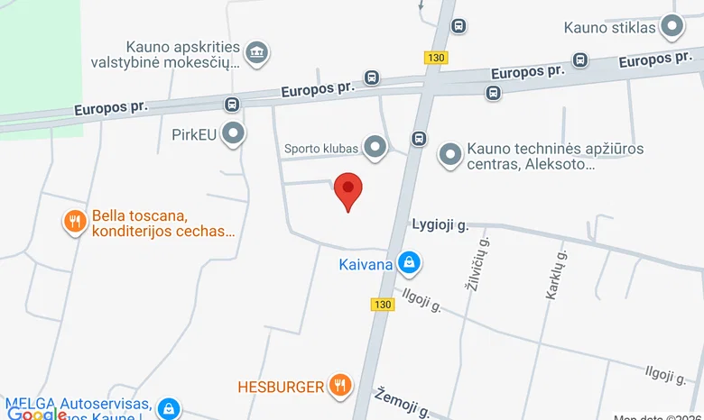 Renginių salė "Manborė" žemėlapis