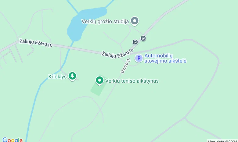 Vilniaus apskritis, Ukmergės raj. Taujėnų k. žemėlapis