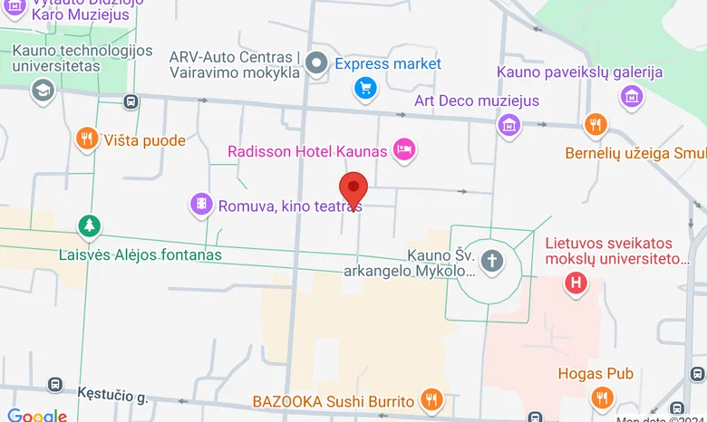 VšĮ "Psichologinės paramos ir konsultavimo centras" žemėlapis