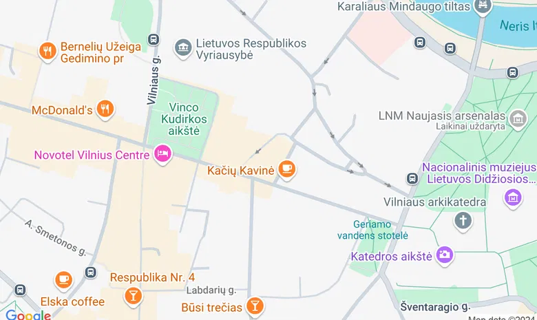 Arklių g. 18, Vilnius žemėlapis