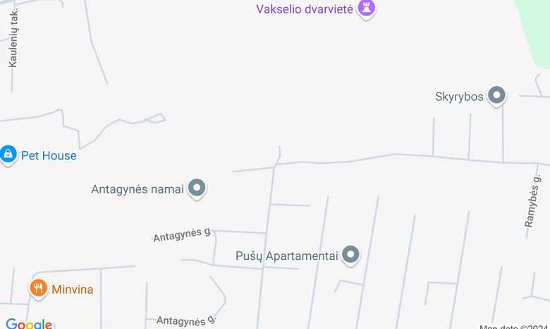 Žemieji Kaniūkai žemėlapis