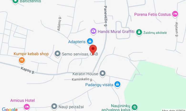 Kapsų g. 24, ,,Renginių namai K24“, Vilnius  žemėlapis