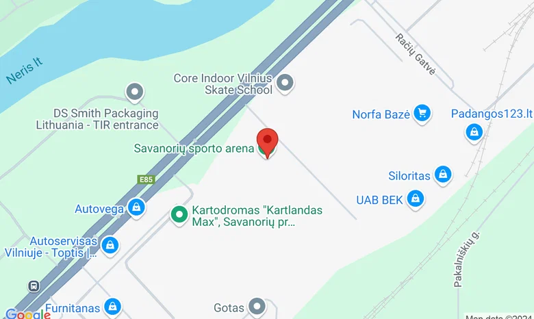 Savanorių prospektas 178B, Vilnius žemėlapis