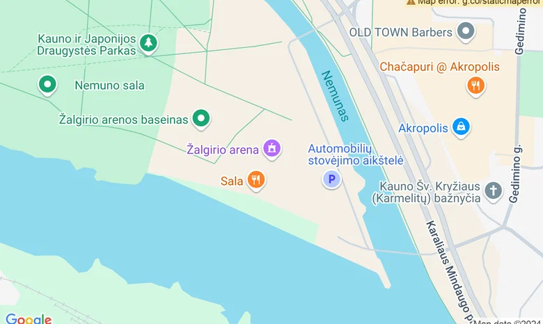 Lemon Gym žemėlapis