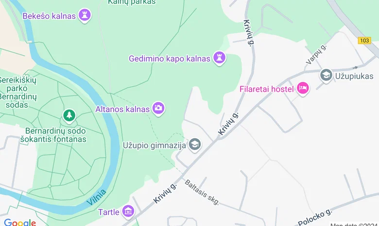 Vivita Lithuania žemėlapis