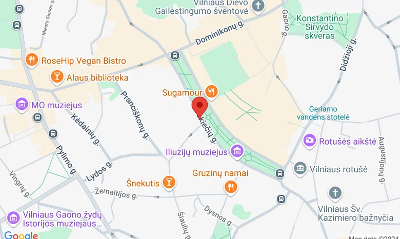 Slojikai žemėlapis