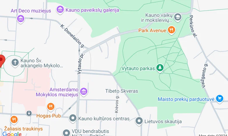 Laisvės alėja 2 žemėlapis
