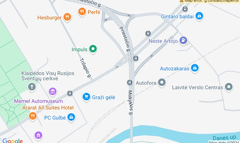 Rasos Želnytės baleto klasė žemėlapis