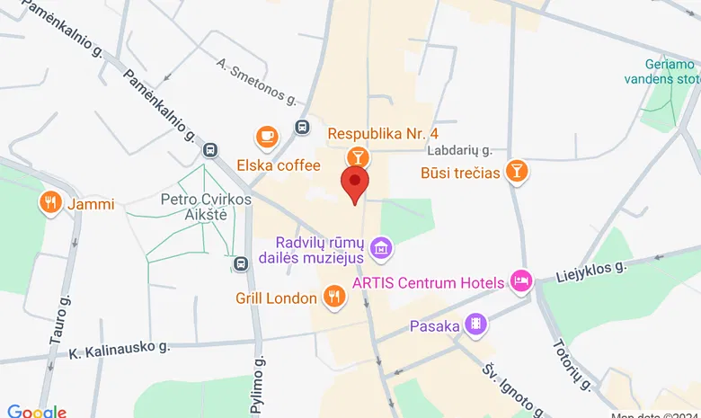 La Birra PUB žemėlapis