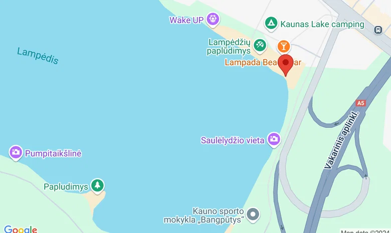 Kaunas goSUP  žemėlapis